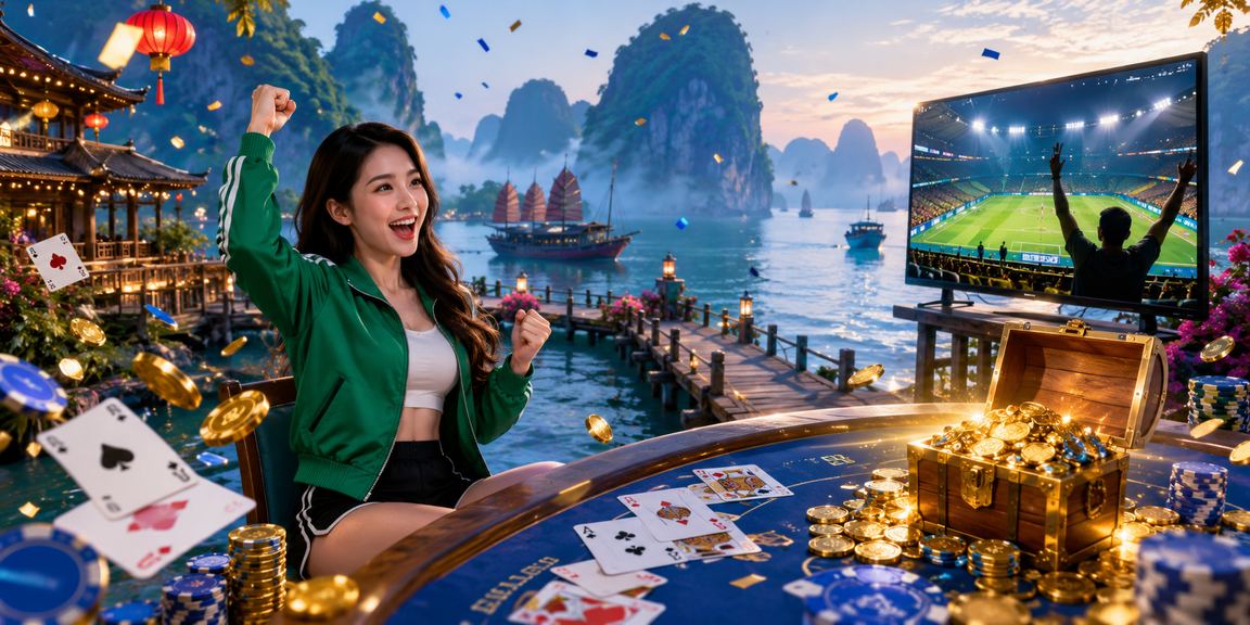 Lễ hội giải trí tại Hạ Long Bay kết hợp xem thể thao và cá cược trực tuyến